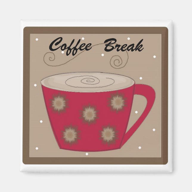 Íman Pausa para o Café (Frente)