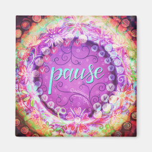 Íman "Pausar" Inspirivity ONE WORD Magnet