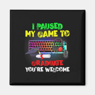 Íman Pausei Meu Jogo Para O Jogo De Vídeo De Graduação 