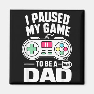 Íman Pauso Meu Jogo Para Ser Um Pai Pai Gamer Engraçado