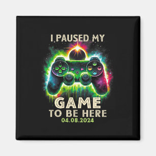 Íman Pausou Meu Jogo Para Estar Aqui O Eclipse Solar To