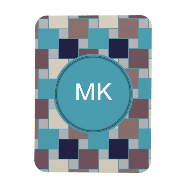 Íman Pavão na praia (Vertical)