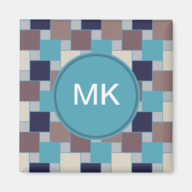 Íman Pavão na praia (Frente)