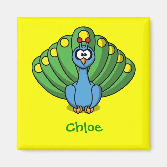 Íman Pavão orgulhoso (Frente)