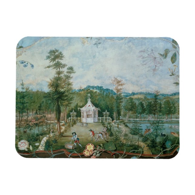 Íman Pavilhão Chinês em Jardim Inglês, século XVIII (Horizontal)