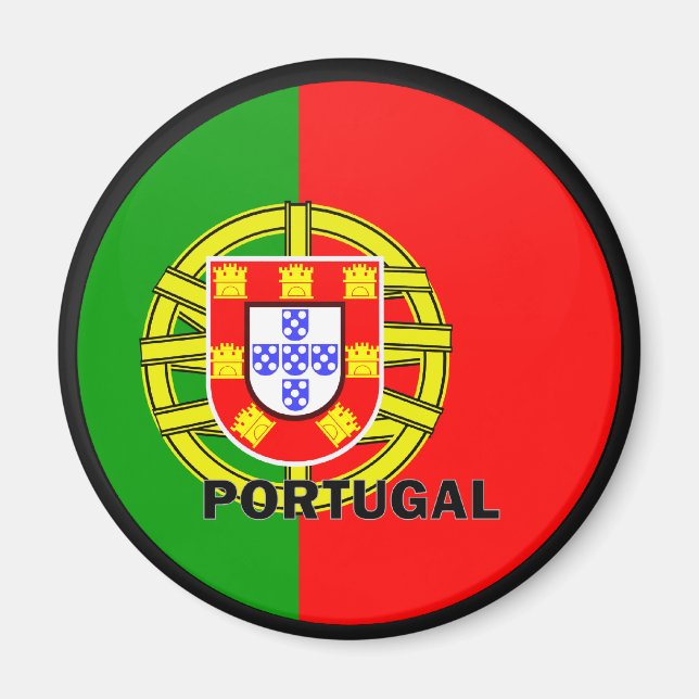 Íman Pavilhão de qualidade da rocha Portugal (Frente)