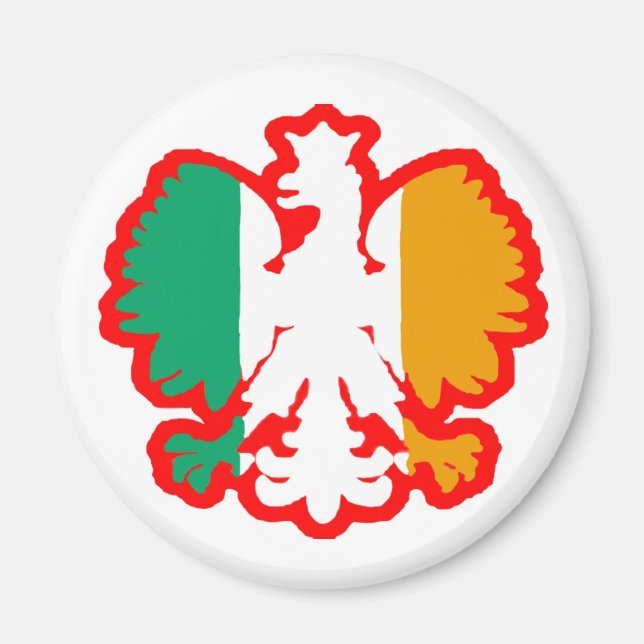 ÍMAN PAVILHÃO POLONÊS/IRLANDÊS (Frente)