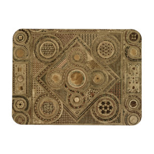 Íman Pavimento do Mosaico Antes do Altar, prato A de "N