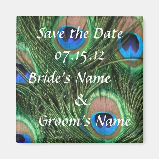 Íman Pavock Wedding Date (Salvar data) (Frente)