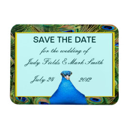Íman Pavock Wedding Save The Date Magnet