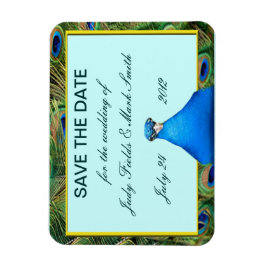 Íman Pavock Wedding Save The Date Magnet