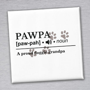 Íman Pawpa Customized Dog Lover