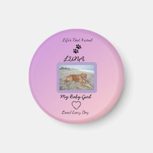 Íman Pawprint Heart Pet Alegria