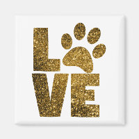 Pawprint Love in Dourado