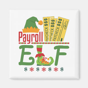 Íman Payroll Elf Christmas Payroll Manager