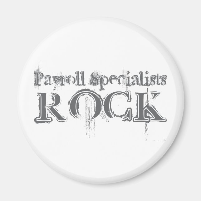 Íman Payroll Specialists Rock (Frente)