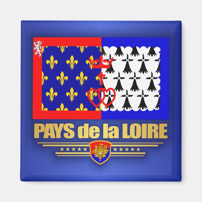 Íman Pays de la Loire (Frente)