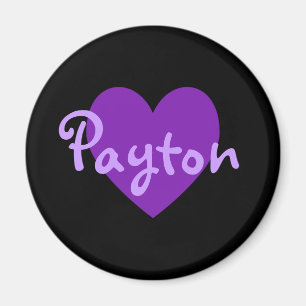 Íman Payton em Roxo