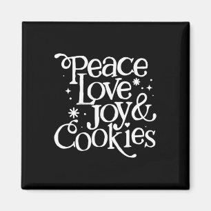 Íman Paz Amor Alegria E Cookies Natal