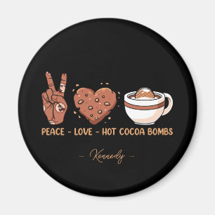 Íman Paz, Amor, Bombas de Cacau Quente - Férias de inve