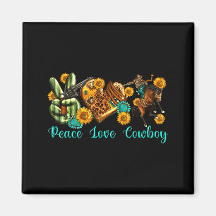 Íman Paz Amor Cowboy Oeste Rodeio Vida Rodeio Oeste