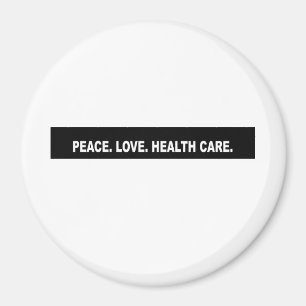 Íman Paz. Amor. Cuidados médicos. Título