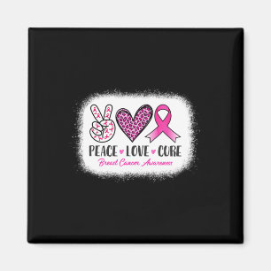 Íman Paz Amor Cura Cancer Leopardo Sensibilização