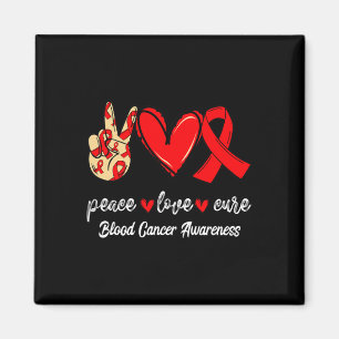 Íman Paz Amor Cura Cancer Sangue Vermelho Fita Consciên
