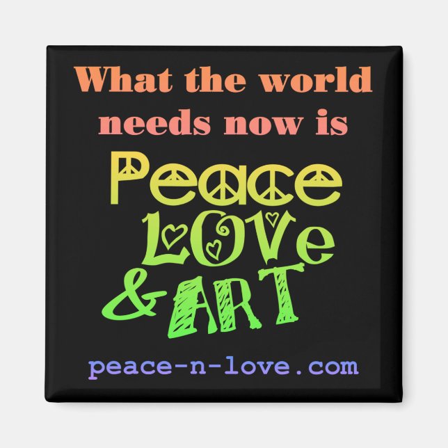 Íman Paz, Amor e Arte (Frente)