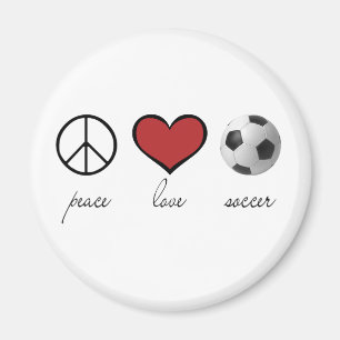 Íman Paz, amor, futebol