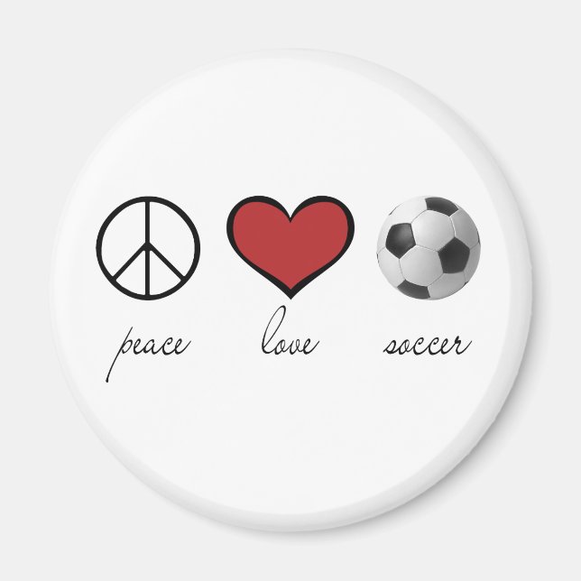 Íman Paz, Amor, Futebol (Frente)