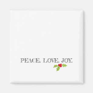 Íman Paz Amor Joy Holly Feliz Feriado de Natal