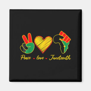 Íman Paz amor orgulho juneteenth garota negra rainha ne