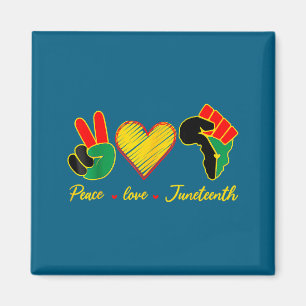 Íman Paz amor orgulho juneteenth garota negra rainha ne