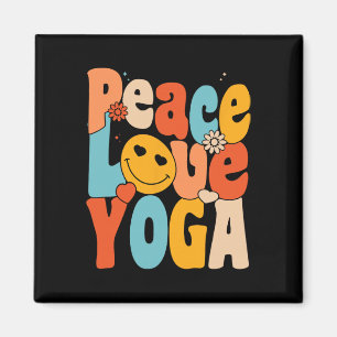 Íman Paz Amor Yoga Yoga Retro Mães de Ioga Avó de Ioga