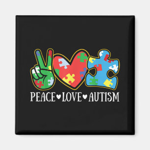 Íman Paz Autismo Quebra-cabeça do Autismo Autismo do F
