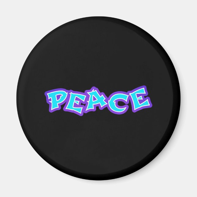 Íman Paz de grafite (Frente)