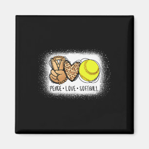 Íman Paz Desbotada Amor Suave Mãe Estampa de Leopardo D
