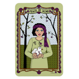 Íman Paz do Magnet do Refrigerador Mind_A_4x6