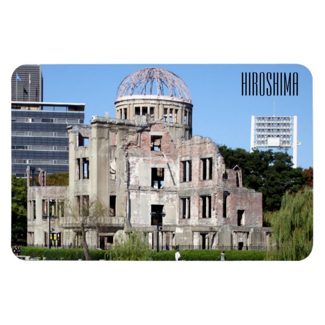 Íman paz dome hiroshima (Horizontal)