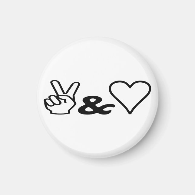 Íman Paz e Amor (Frente)