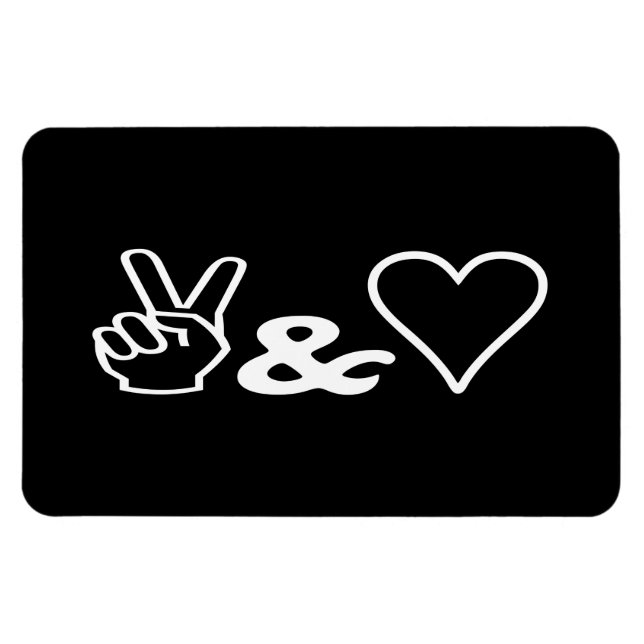 Íman Paz e Amor (Horizontal)