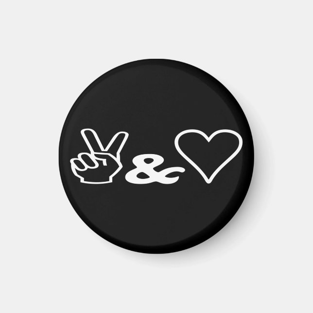 Íman Paz e Amor (Frente)