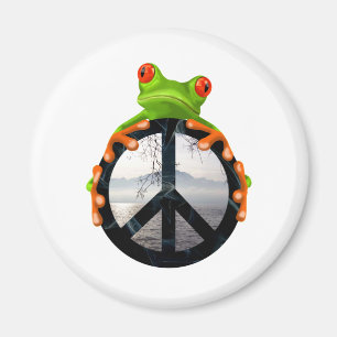 Íman paz frog1