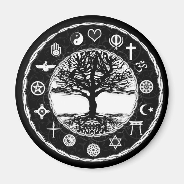 Íman Paz mundial (Frente)