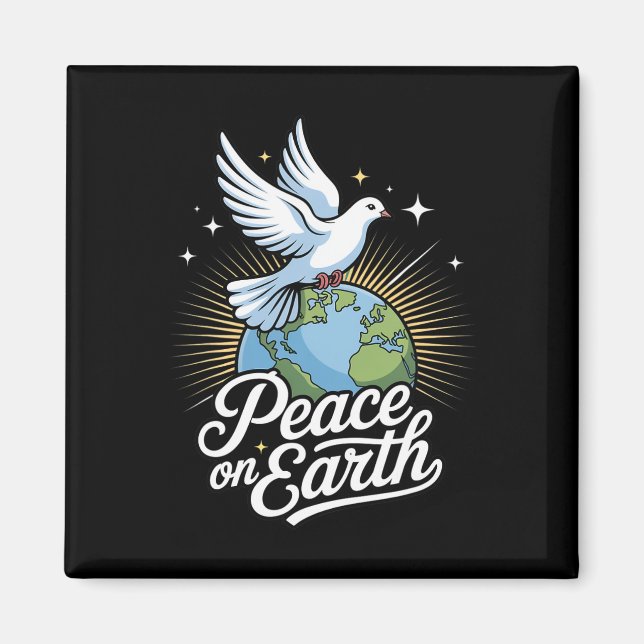 Íman Paz na Terra Pombo e Globo Fé Natal  (Frente)