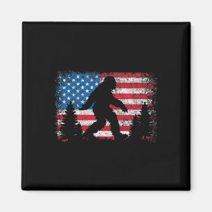 Íman Pé Grande 4 De Julho Americano Bandeira Patriótica