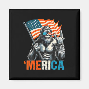 Íman Pé Grande América Rocha EUA Bandeira Americana 4 D