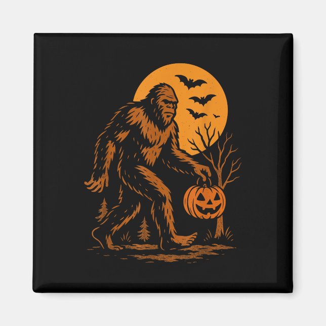 Íman Pé Grande Halloween Sasquatch  (Frente)
