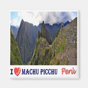 Íman PE - Peru - Machu Picchu - I Love